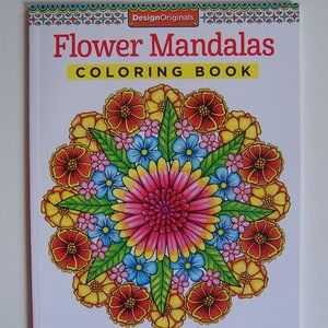 DESIGNS ORIGINALS Flower Mandalas Coloring Book
